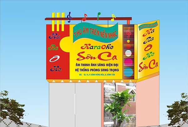 THiết-kế-thi-công-biển-hiệu-quảng-cáo-karaoke-sơn-ca